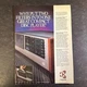 1984 KYOCERA CD PLAYER DA-01 Print Ad &bull; Original &bull; 1980s  ADV31
