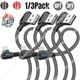 1/3 Pack 90 Degree USB Fast Charger Cable 3Ft 6Ft For iPhone 14 13 12 11 8 Cord