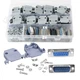 ANMBEST DB15 Solder Connector, 15PIN RS232 Terminal Adapter Breakout Board wi...