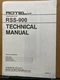 Rotel Service Manual for the RSS-900 Speaker Selector Original