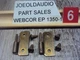Webcor EP-1350 Speaker Hinge Set Left Side. Parting Out EP-1350/EP-1150-1
