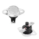 Fielect KSD301 Thermostat Temperature Control Switch,Adjust Snap Disc Tempera...