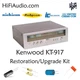 Kenwood KT-917 restoration recap repair service rebuild kit fix capacitor