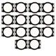Theater Solutions RK8C In Ceiling Rough In Kit for 8" Speakers 7 Pair Pack