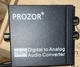 PROZOR - 192KHz DAC Converter - Digital to Analog Audio Converter Model: DAC01k