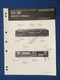 Kenwood SS-96 Processor Service Manual Factory Original The Real Thing
