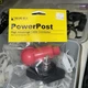BLUE SEA 2002 POWER POST, 5/16" STUD WITH RED COVER