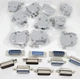 Pc Accessories - Connectors Pro 10 Sets Solder Type DB15 Male and Gray 
