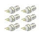 Gdqlcnxb Bnc Female Jack Bulkhead Solder Panel Mount Insulated Coax Rf