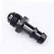 -8 AN Male Flare to 3/8" Barb Push Hose Barb Fitting Adapter Aluminum Black