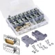 DB9 Solder Connector, 9PIN RS232 Terminal Adapter Breakout Board with Case... 
