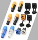 3 Pin Waterproof Connector Power Plug / Socket,Aviation Connector NAC3FX lot