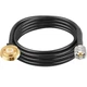 XRDS RF NMO Antenna Mount to UHF PL259 RG58 Cable - 6FT CB Antenna Cable Exte...