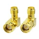 Eightwood SMA Male to Female Right Angle FPV Antenna sma adapter 2-pack 