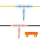 Brightfour T Tap Connectors for AWG 28-12, Lever Wire Connectors 20 Pack, T C...