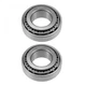 uxcell 2788/2720 Tapered Roller Bearing Cone and 1.5"x3"x1.01", silver tone 