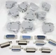 Pc Accessories - Connectors Pro 10 Sets Solder Type DB15 Male and Plastic Hoods,
