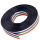 Hilitchi Idc Rainbow Color Flat Ribbon Cable-10 Wire (15Ft)