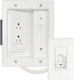 Sanus SA-IWP1-W1 In-Wall TV Power and Cable Management Kit (White)