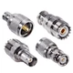 TUOLNK 4pcs PL259 SO239 to BNC Adapter Coax Connector, BNC to UHF Adapter Kit Ma