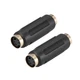 uxcell S-Video 4 Terminal Female to Connector Mini Din 4 PIN black