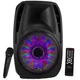 beFree Sound 15 Inch Bluetooth Tailgate Speaker with Sound/Volume Reactive Light