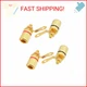 RuiLing 4-Pack 4mm Banana Jack Binding Post Gold Plated Female Socket Plug Termi