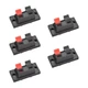 uxcell 2 Way Spring Speaker Terminal Clip Push Release Connector WP2-10(5Pcs) 