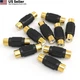 ELECTOP 10 Pack RCA Female to Coupler 31 x 9mm/1.2" x 0.36&rsquo;, Black 