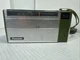 Vintage PANASONIC MODEL R-1492 AM Working TRANSISTOR RADIO Green w/wrist strap 