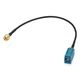 supmory Vehicle Car GPS Antenna Adapter Cable SMA Fakra Z Female to male