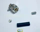 1 x Silver UHF PL259 Male ANGLE crimp RG58 LMR195 RG142 Cable RF connector USA
