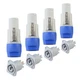 Wecan 4 Packs Powercon Connector Female 4Pack Newtrak connection, 4 Set White 
