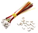 daier 20 Sets Mini Micro Sh 1.0 Jst 4-Pin Connector Plug Male with 150mm Cabl...