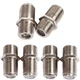 EZYUMM 6-Pack Coaxial Cable Connector, F-Type Female to Female RG6 Coax Extender