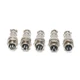 GX12 Aviation Plug + Socket Cable Connector Inline Butt Joint 2/3/4/5/6 Pin M12