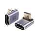 PNGKNYOCN 90 Degree HDMI Adapter 8K，2 Pack Right Angle 48Gbps 2.1 Gold 