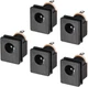 uxcell DC-015 5.5mmx2.1mm DC Power Jack Socket 3 Pin Female Panel Mount... 
