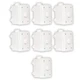 Theater Solutions OVCDW Outdoor Volume Controls White Weatherproof 7 Piece Set