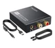 Prozor Digital to Analog Audio Converter DAC 192KHz Optical/Toslink to RCA 3.5mm