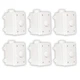 Theater Solutions OVCDW Outdoor Volume Controls White Weatherproof 6 Piece Set