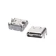 uxcell 10PCS USB 3.1 Type C Female Socket Connector Jack Port, 16-Pin silver