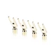 SKW Convertible Connector Gold Plated Speaker Spade Plugs 2 Pair Spade,