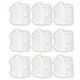 Theater Solutions OVCDW Outdoor Volume Controls White Weatherproof 9 Piece Set