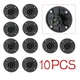 10X NL4MPR Speakon 4 Pole Round Chassis Mount Connector Replacement for Neutrik