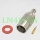 10pcs Connector N male RG58 RG142 LMR195 RG400 Silver-body Easy solder