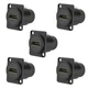 Toronce D R Series HDMI Passthrough Panel-Mount Connector (HDMI_5Pack)