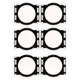 Theater Solutions RK6C In Ceiling Rough In Kit for 6.5" Speakers 3 Pair Pack
