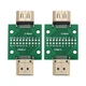 OTOTEC 2Pcs HDMI A Type Male to Female 19 Pins 2.54 mm Double-Sided Socket...