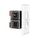 OSD 100W In-Wall Slider Volume Control w/ Impedance Matching, White VMS100